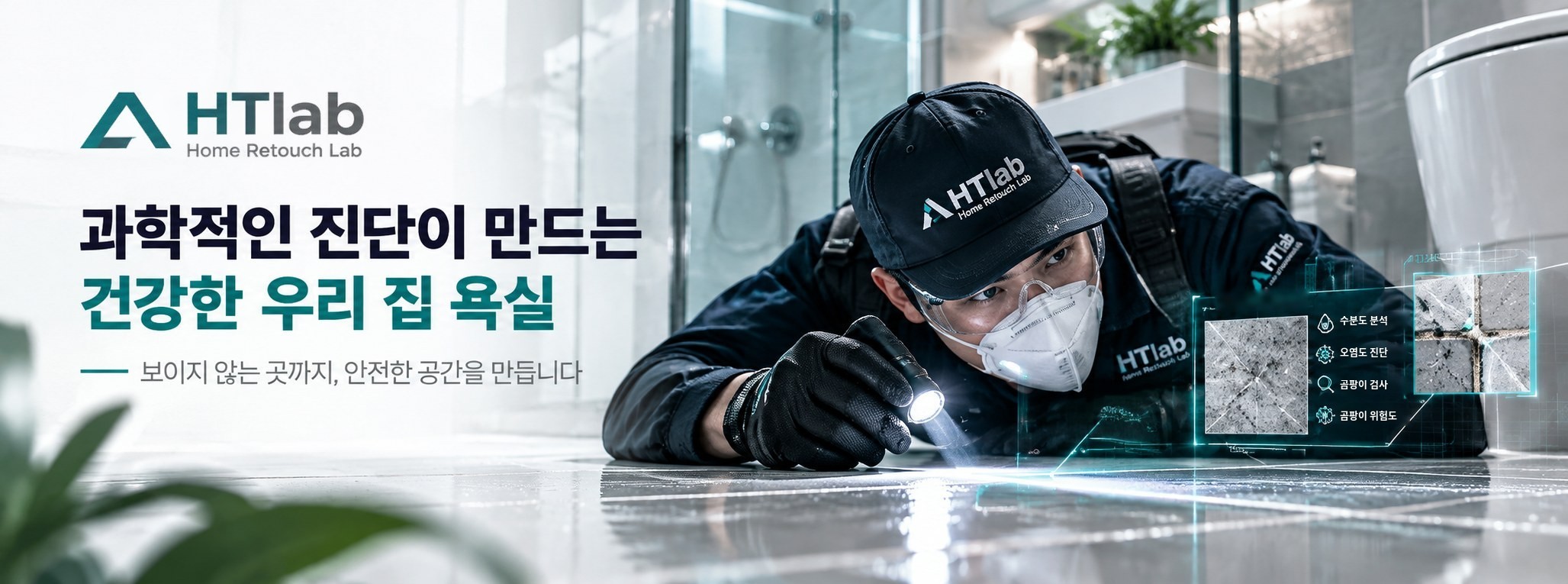 과학적인 진단이 만드는 건강한 우리 집 욕실 - 홈리터치랩의 욕실 상태 진단 및 전문 점검
